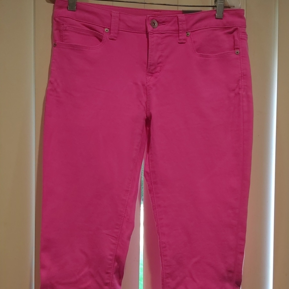 Pink jeans